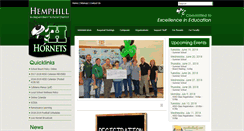 Desktop Screenshot of hemphill.esc7.net